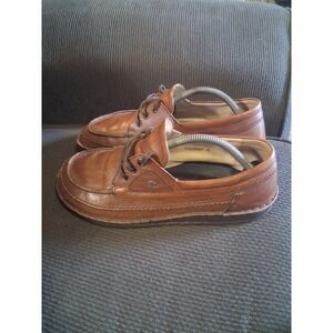 Finn Comfort Men's Leather Shoes‎ 43 Brown Leather Derby Germany Vintage US 10